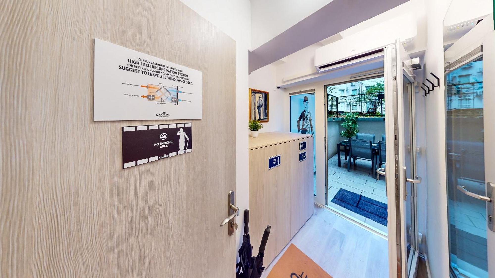 Chaplin Apartment - Free Garage Parking ليوبليانا المظهر الخارجي الصورة