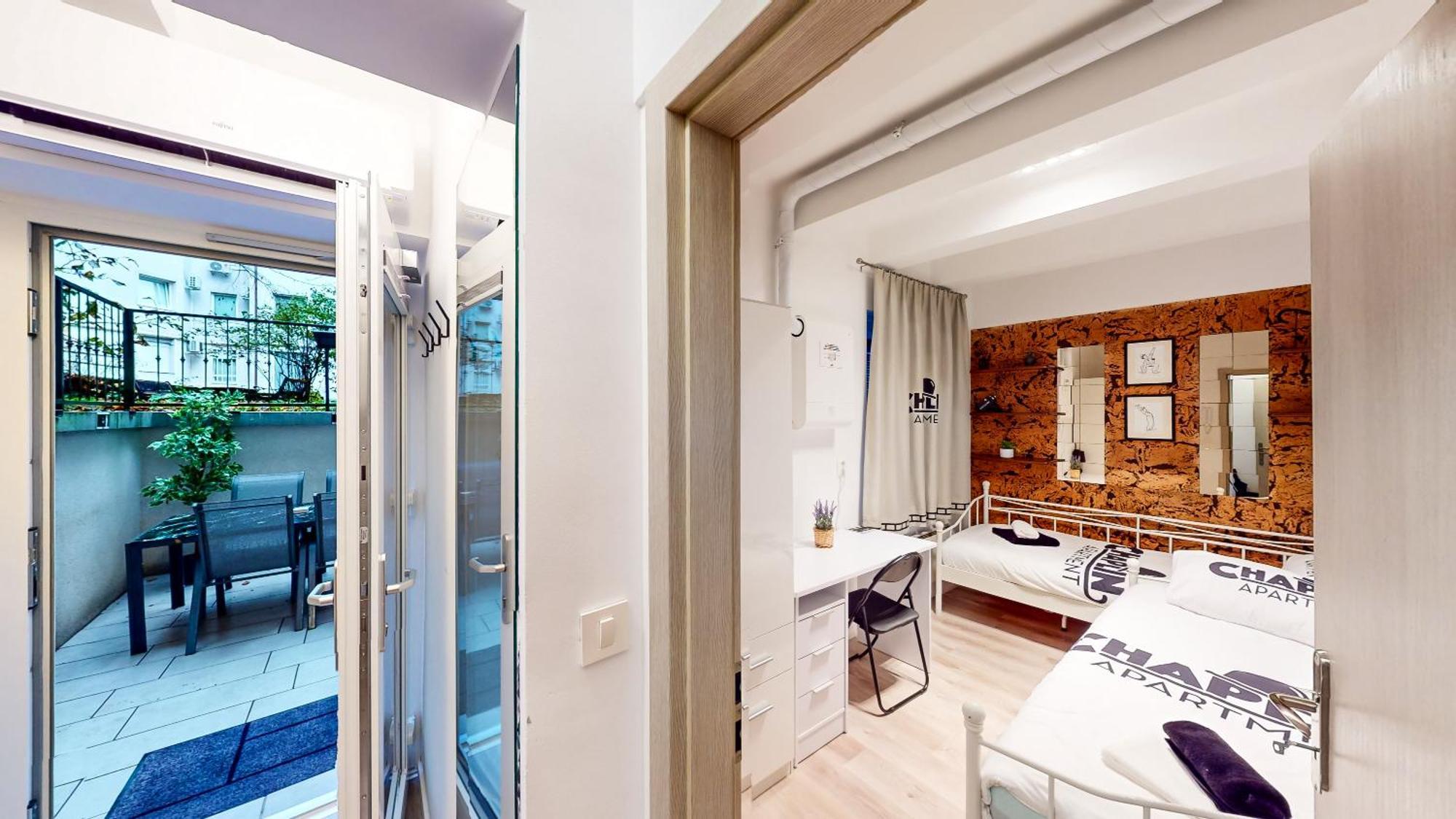 Chaplin Apartment - Free Garage Parking ليوبليانا المظهر الخارجي الصورة
